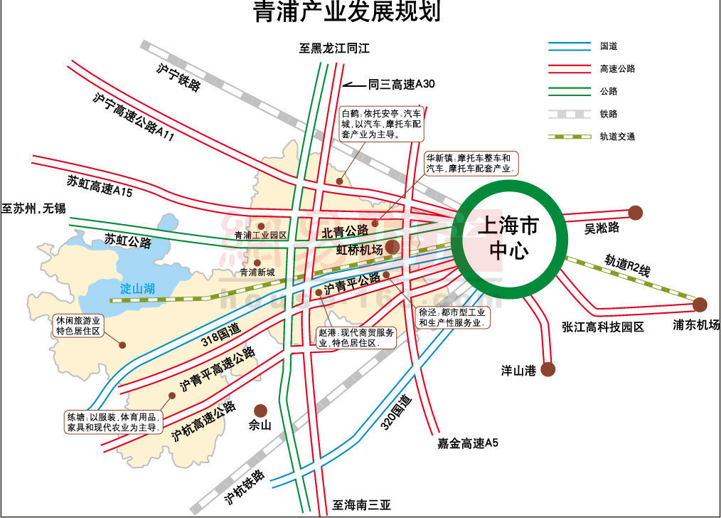 现在上海郊区里青浦算不算发展得比较差的?