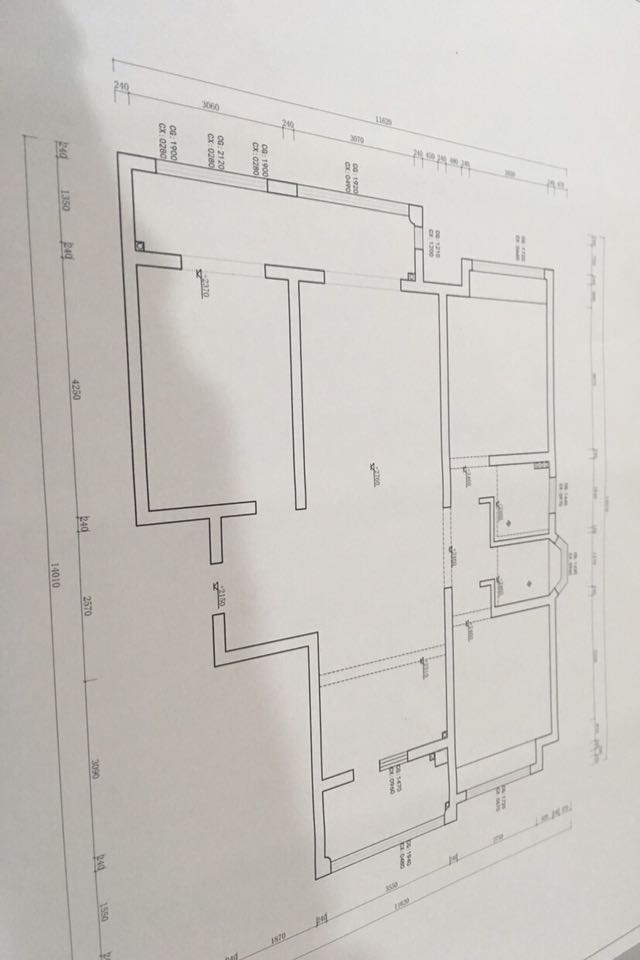 这边有一张没拍好的测绘图