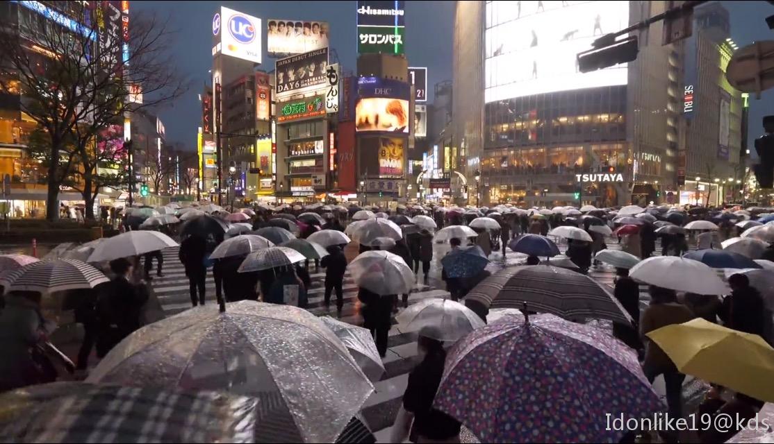 雨夜 东京 随拍