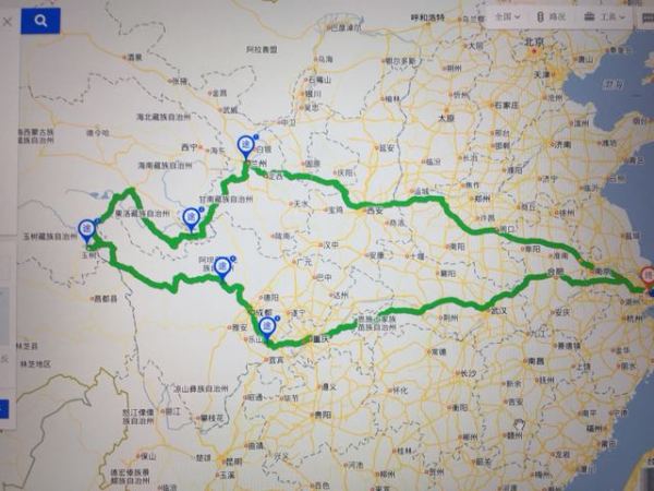 自驾,从上海到成都.