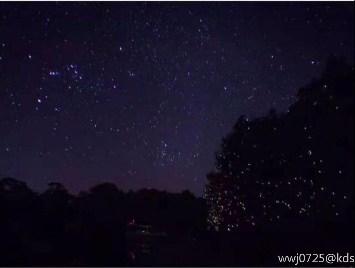 星空照来了