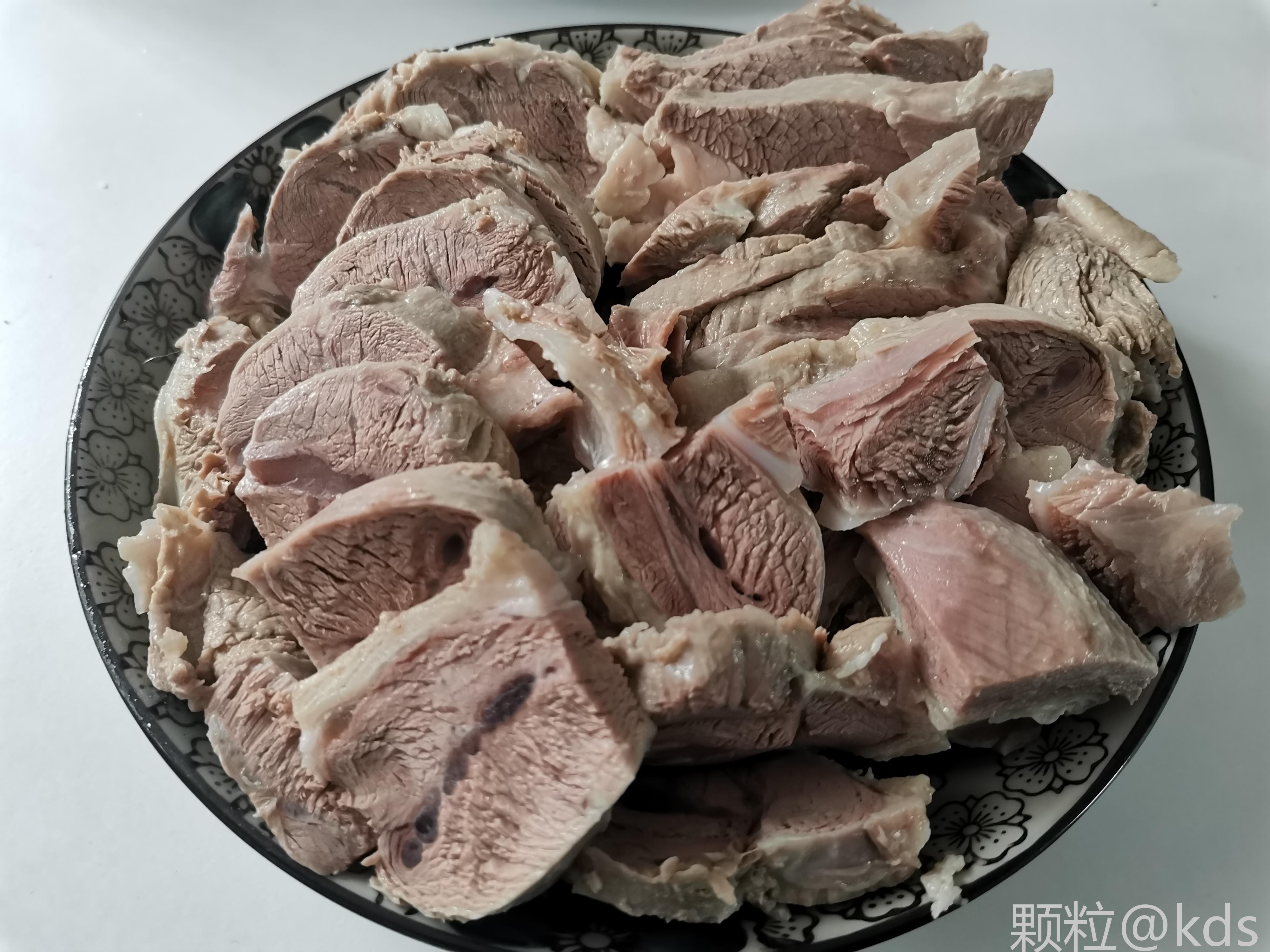 结婚纪念日,做了个羊肉早酒