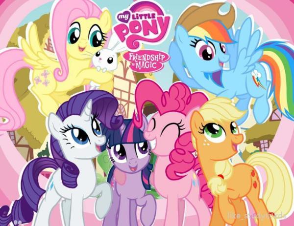 《小马宝莉my little pony》英文版 1-9季全集 mp4资源下载