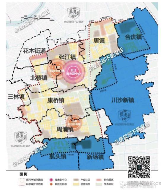 川沙张江周浦康桥新场航头唐镇合庆这些地方开始抱团发展