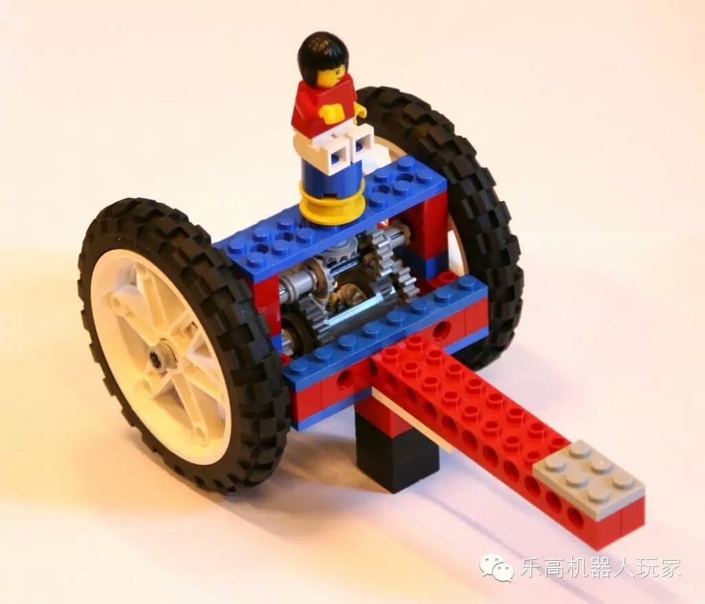 乐高做的指南车,有人懂哇