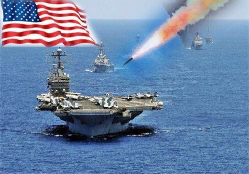 虽然美国两个航母战斗群都摆在了南海,但显然不是为了战争而来.