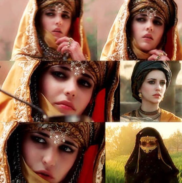 天国王朝的女主,当年看的时候感觉惊为天人.