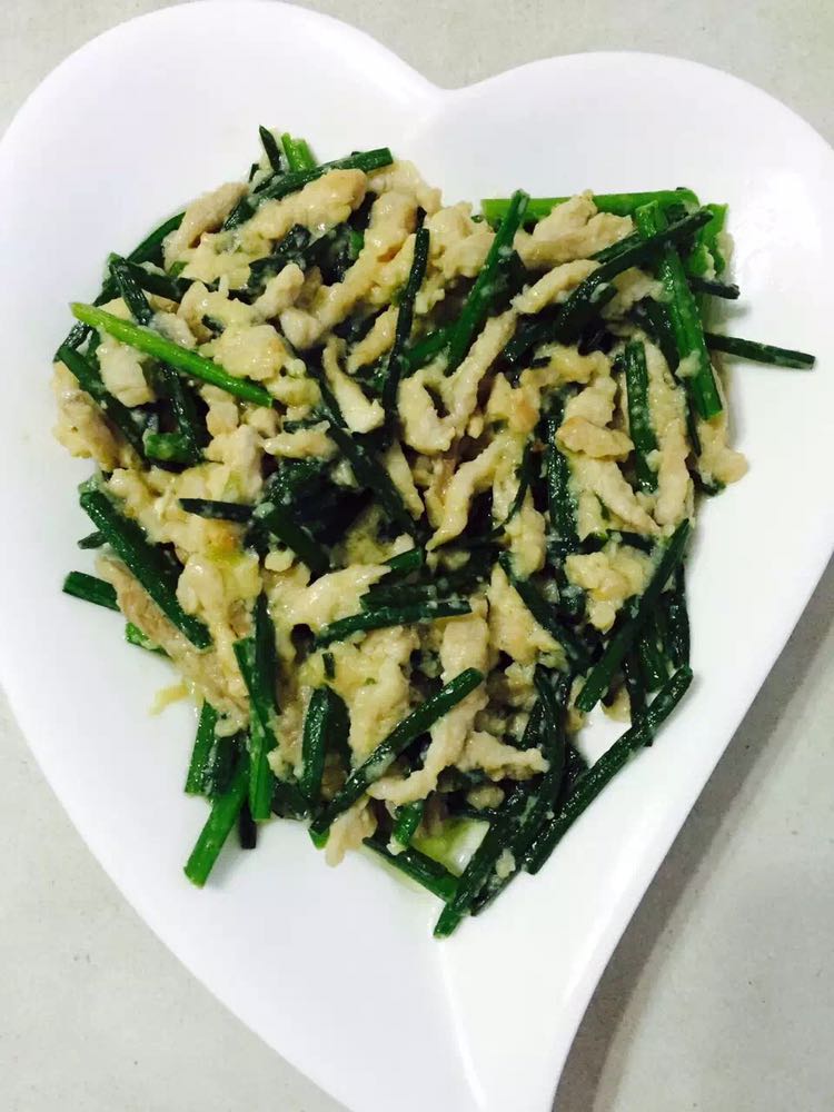 第一次自己浆的肉丝,糊踏踏.