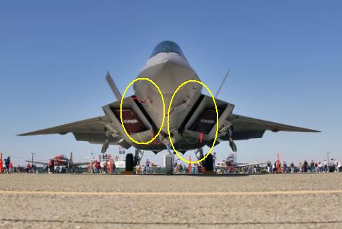 歼20难看在装了个鸭翼