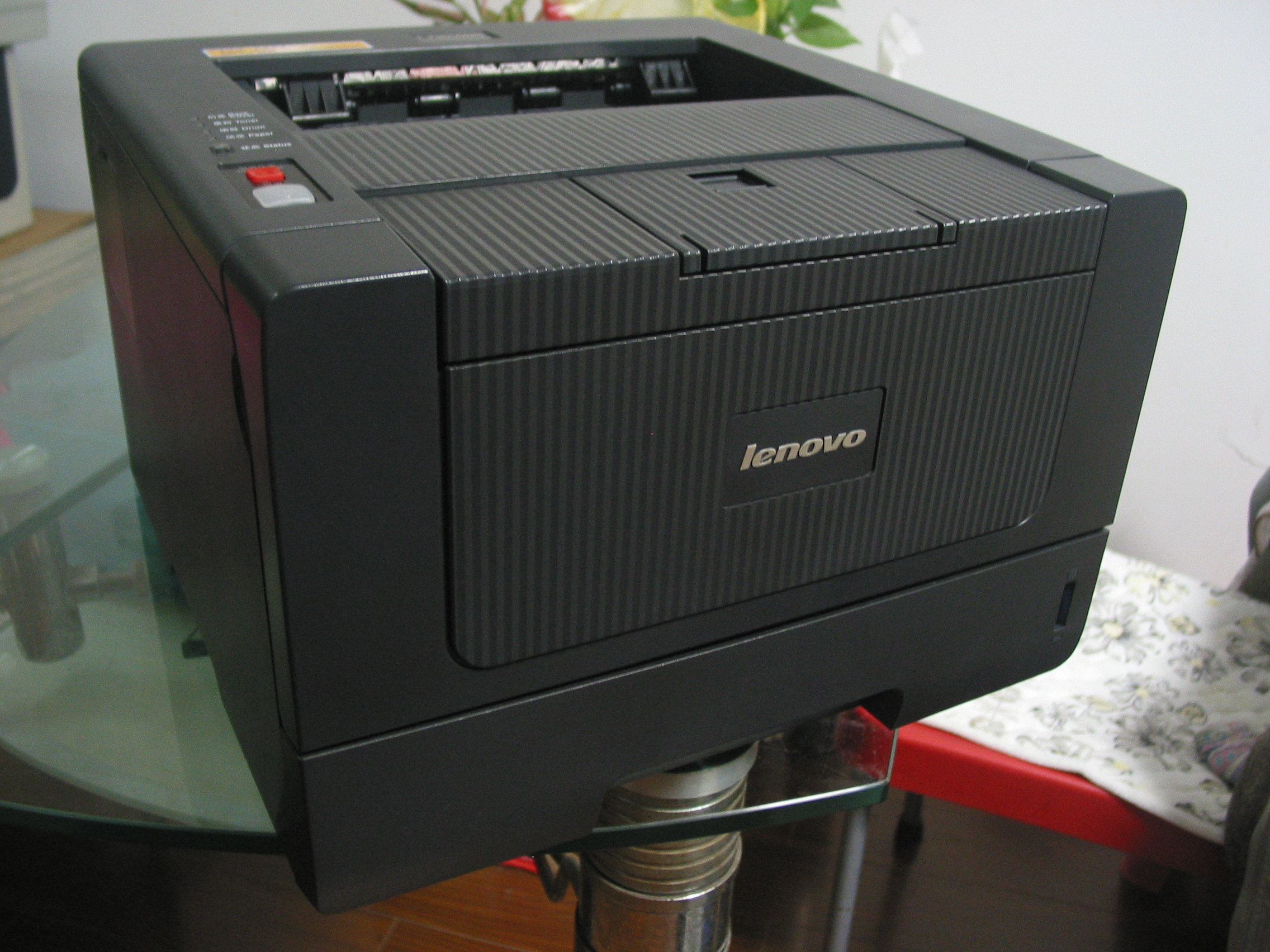 联想lj3650dn自动双面带网络激光打印机含三个新粉盒