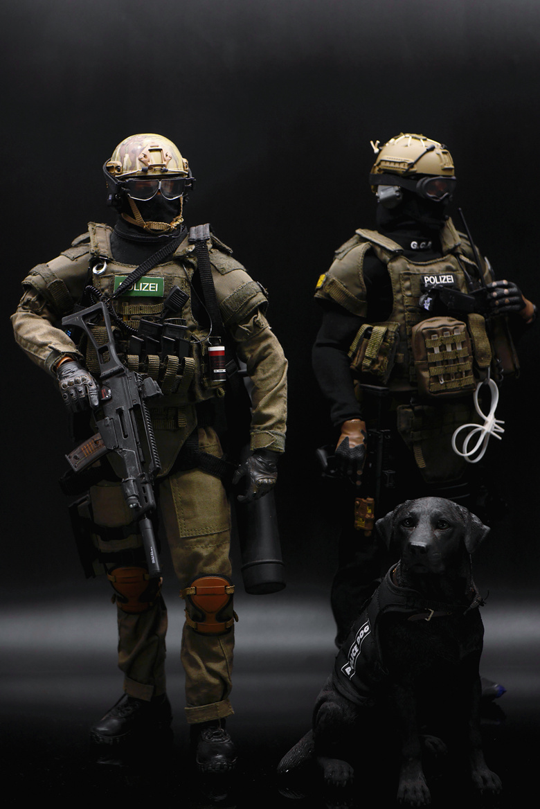 全球各大精英部队的兵人展示