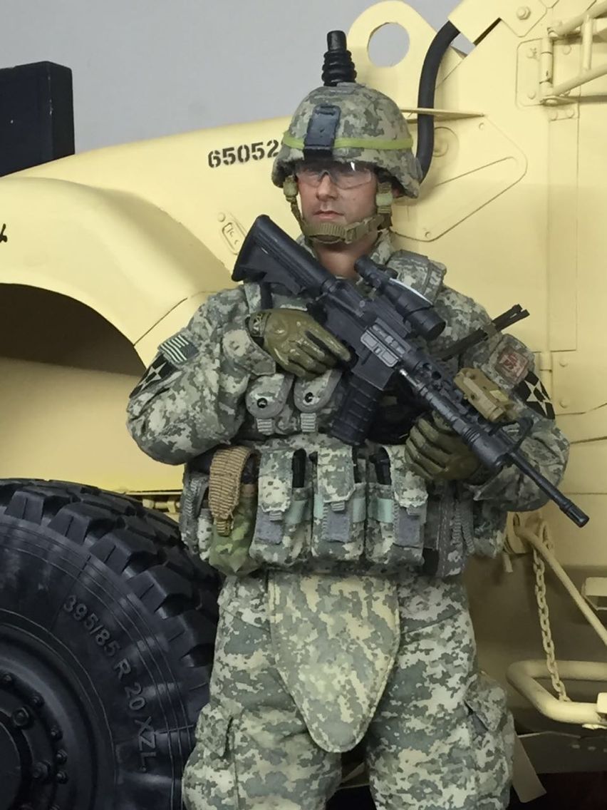 全球各大精英部队的兵人展示