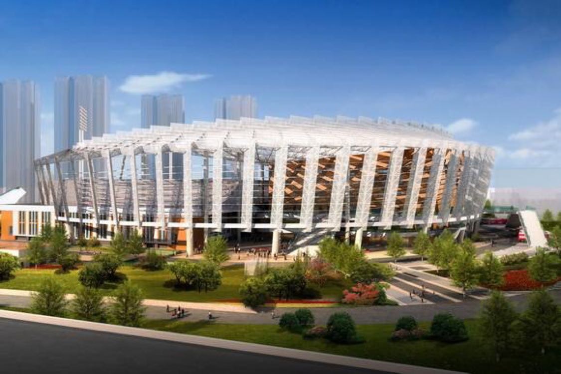 各位对全新的闸北体育中心有了解的吗?