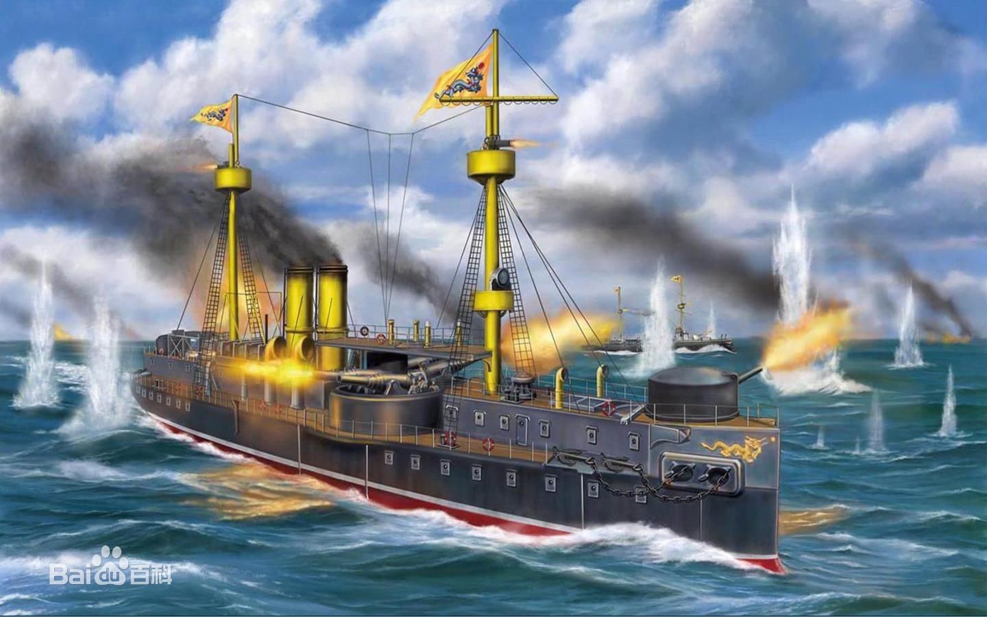清朝大型战船图片