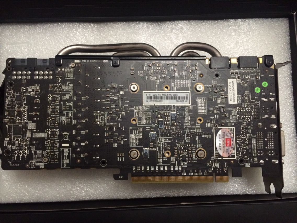 [显卡] [上海] [售] 七彩虹gtx760烈焰战神2g显卡