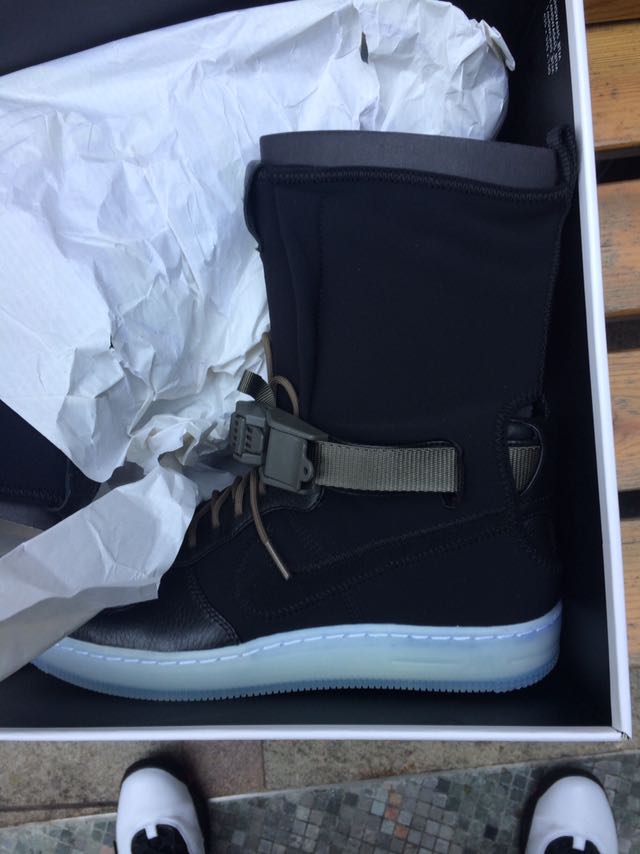 acronym x nike af1 全黑43 现货 wzk抽中