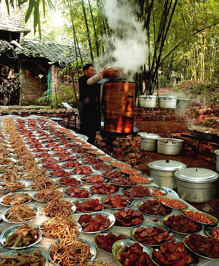 有意思,四川廖姓祭祖辦千人宴 互不認識也能直接來吃