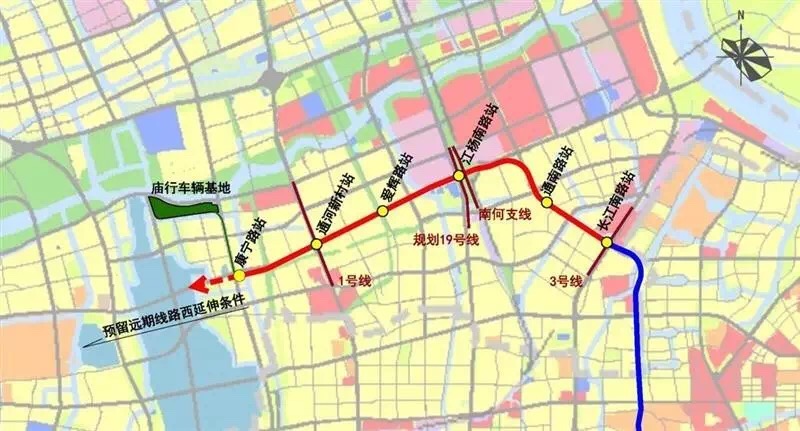 宝山大场环镇北路规划图片