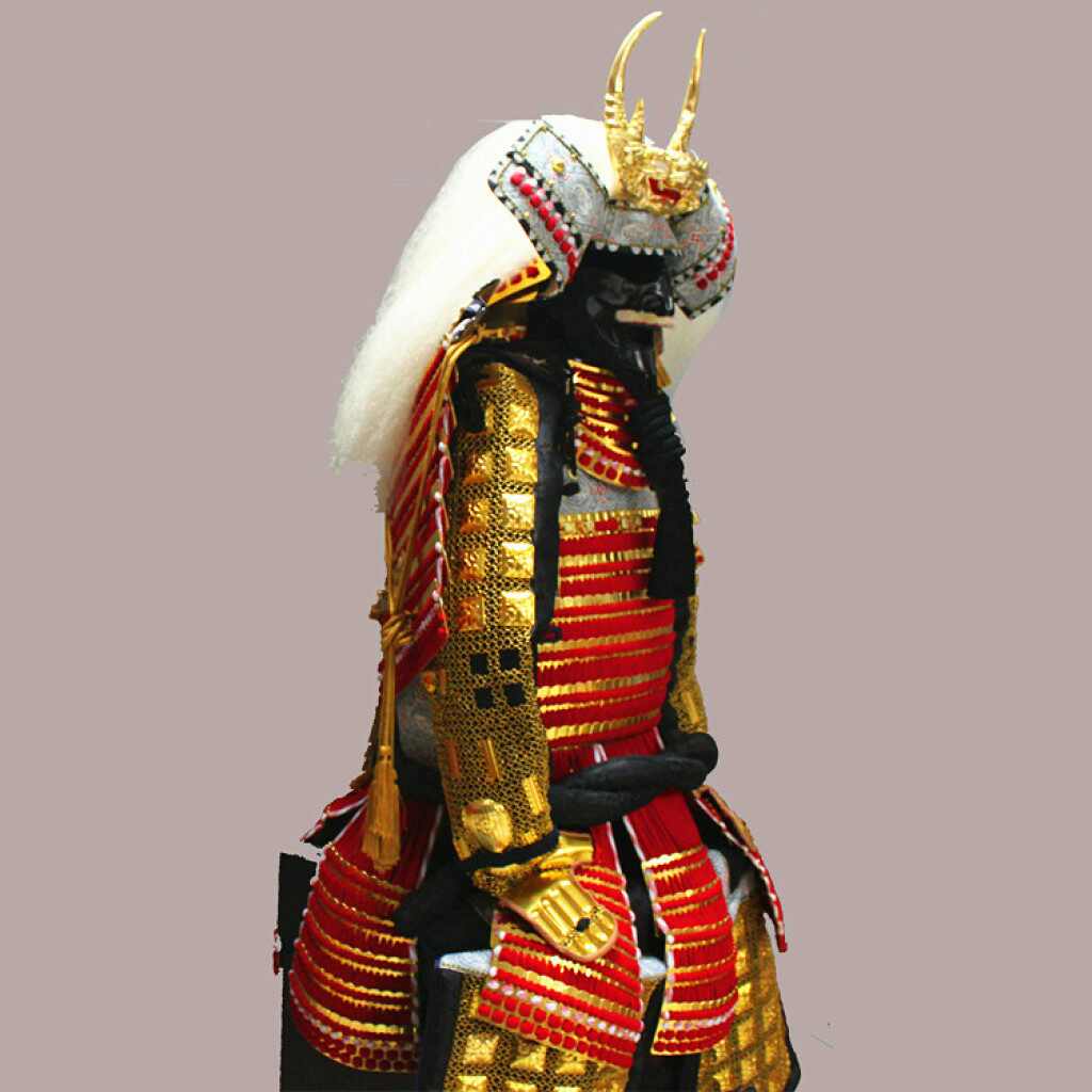 岛津义弘盔甲图片