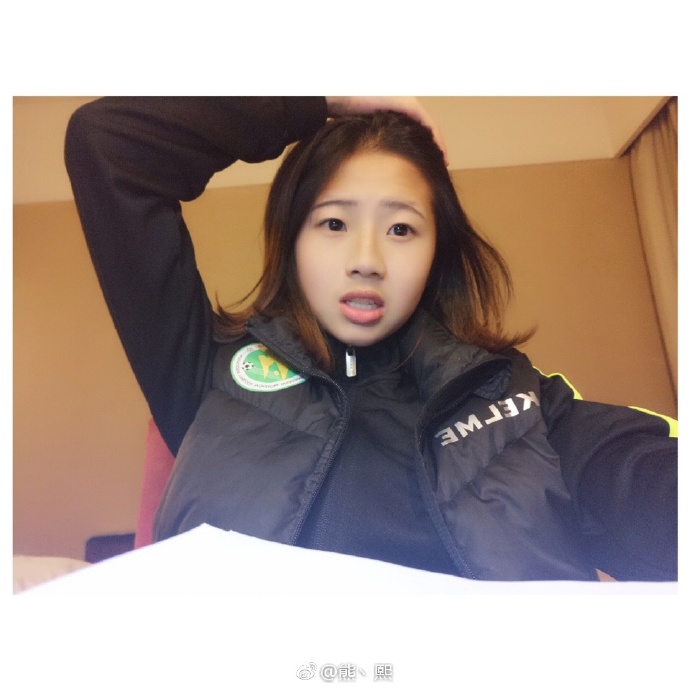 中国女足新一代女神——熊熙