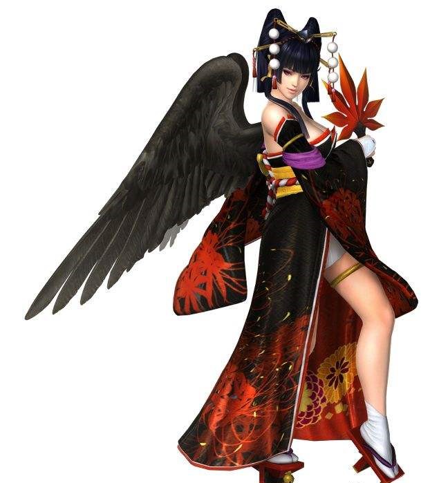 女天狗,face 9, body 8, charm 8, combat 7, total 31, 《生死格斗》