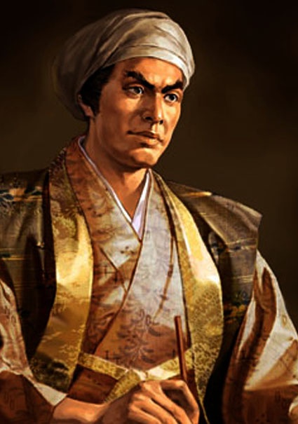 黑田如水,本名黑田孝高,通称官兵卫,法号龙光如水圆清,是驰骋于安土