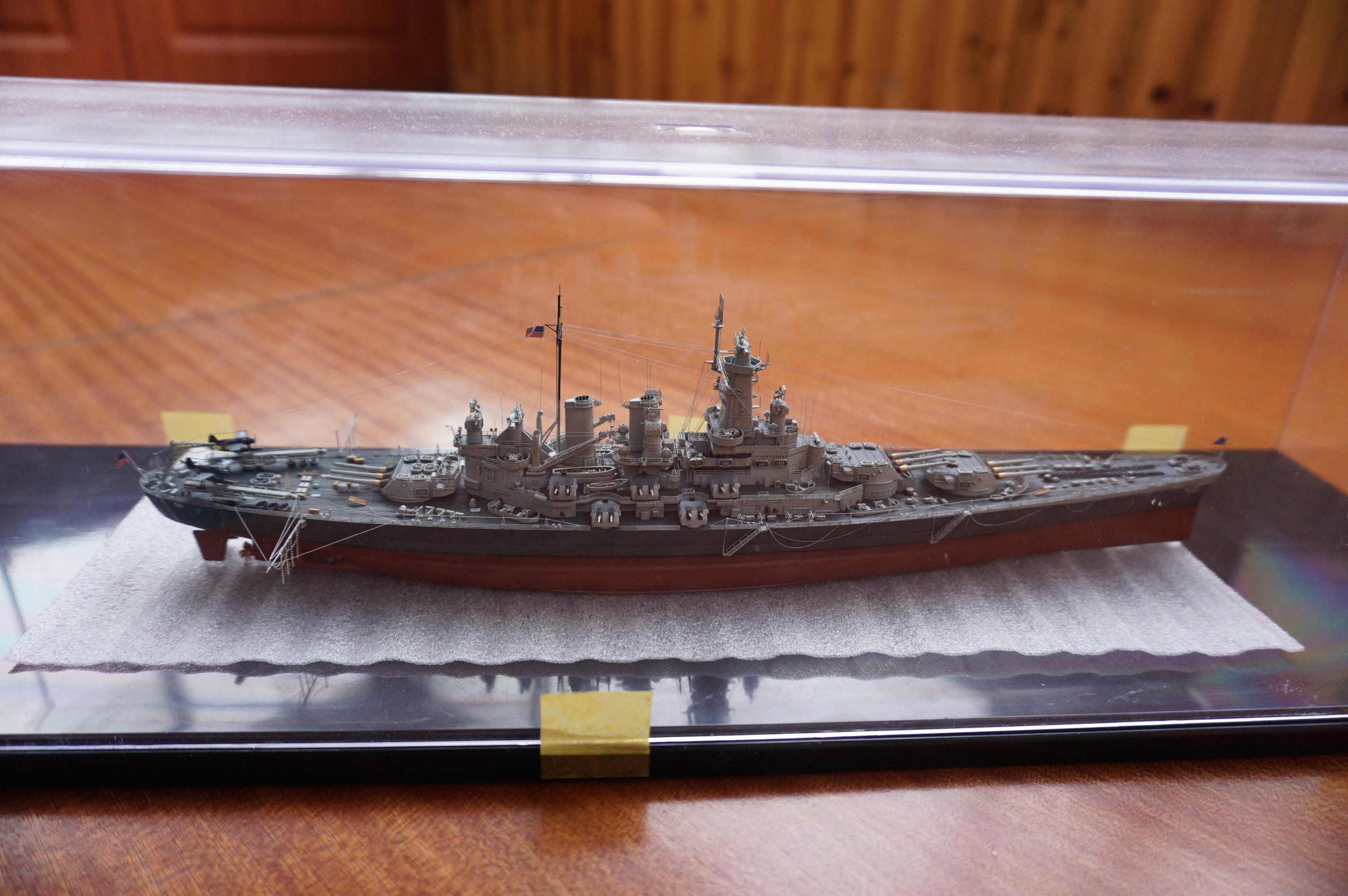 做舰模的互相交流,弱鸡海景卑斯麦一艘