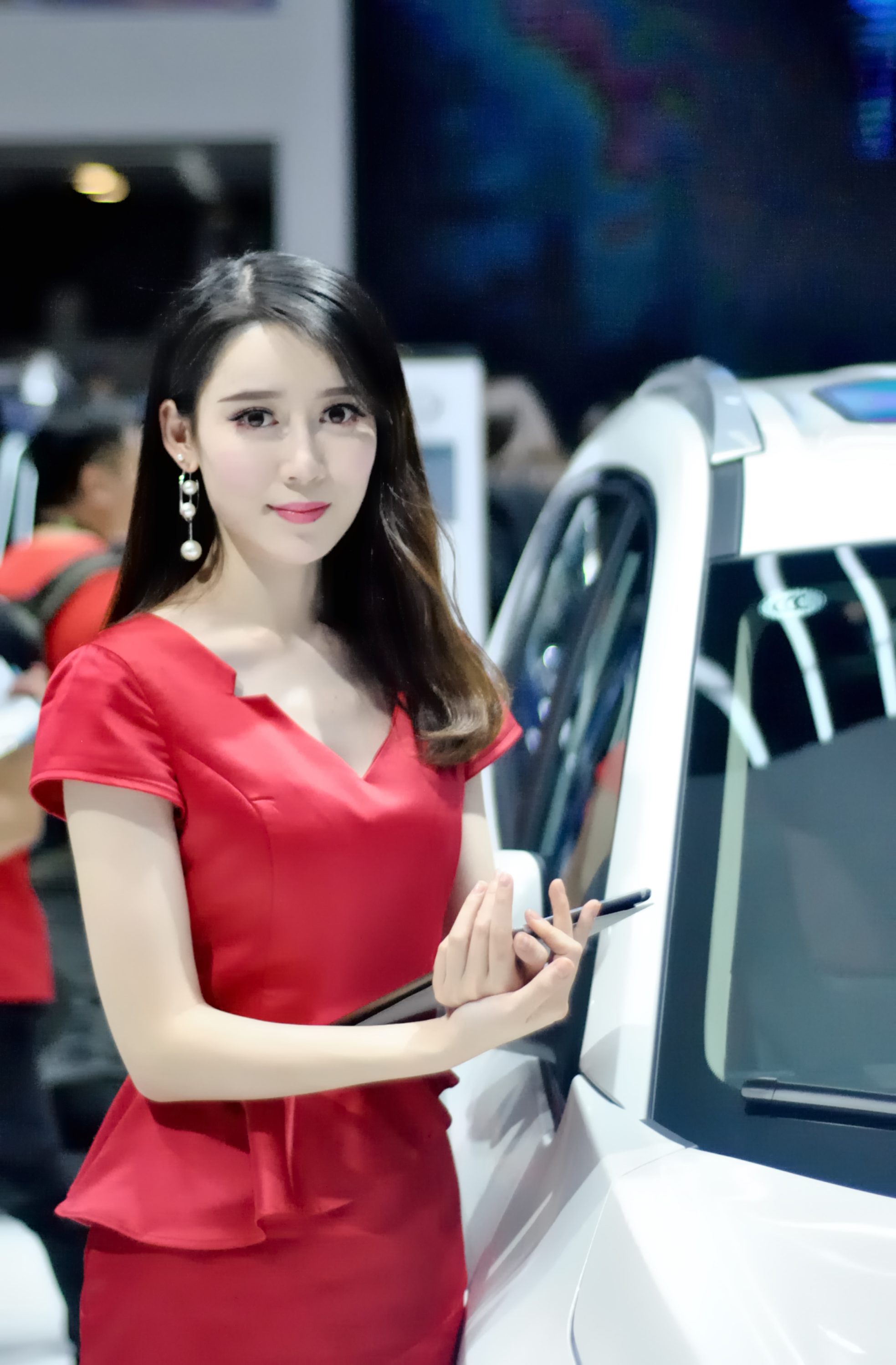 2017上海车展没有美女,只有媒体信息官:)