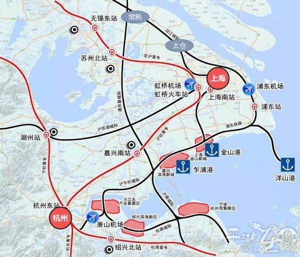 上海东站的火车走势图,沿线可以买房买起来了
