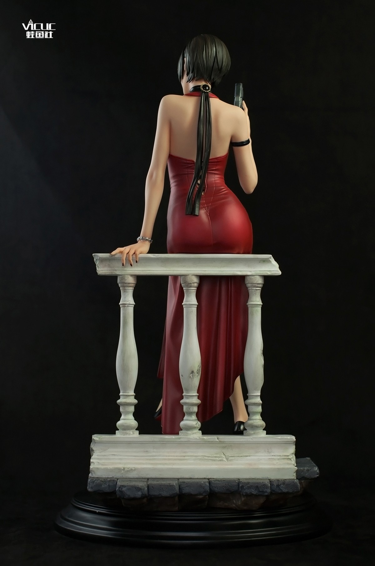 国内工作室出品《生化危机》艾达王雕像 美炸天