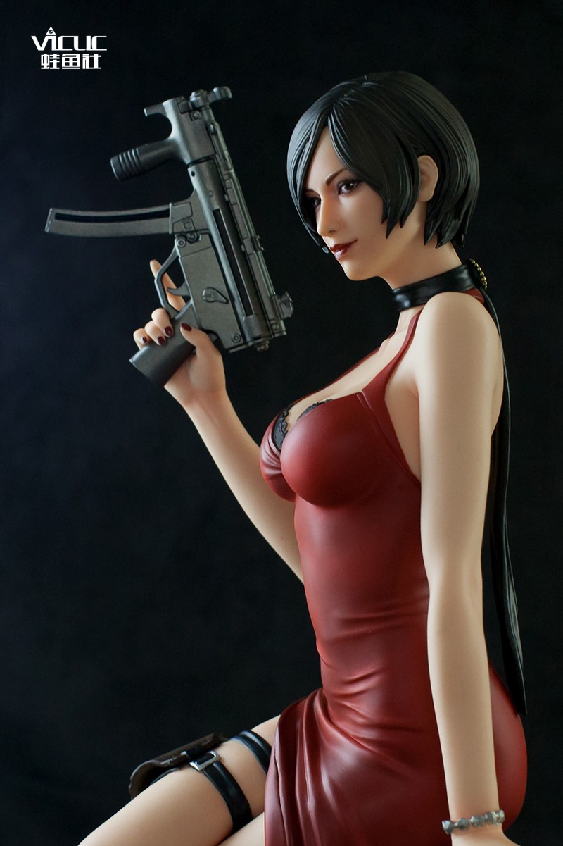 国内工作室出品《生化危机》艾达王雕像 美炸天