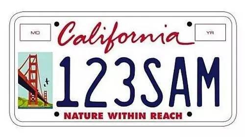 在我们这里是车牌,在人家那里是情怀