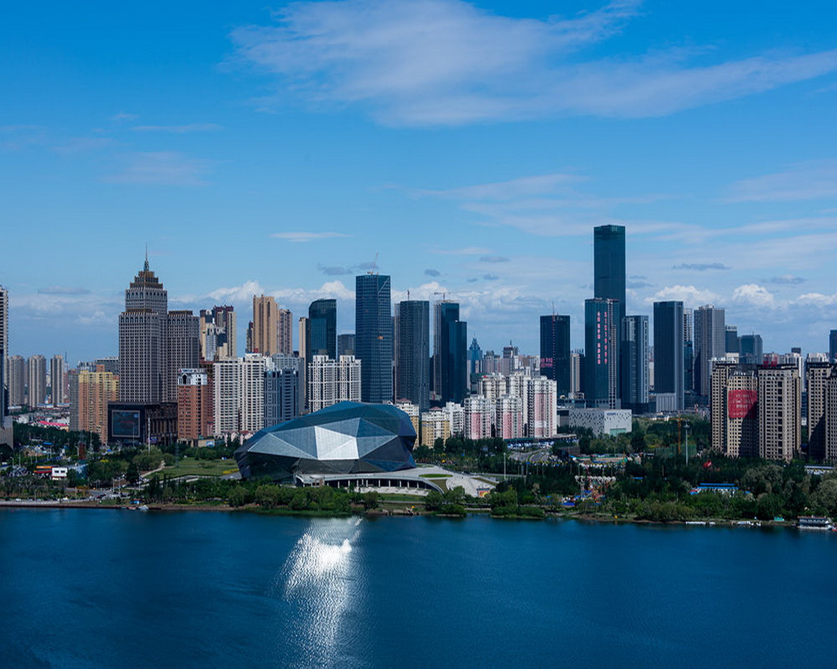 中国摩天城市天际线pk