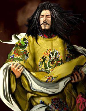 崇祯大帝上吊自尽的经典画作