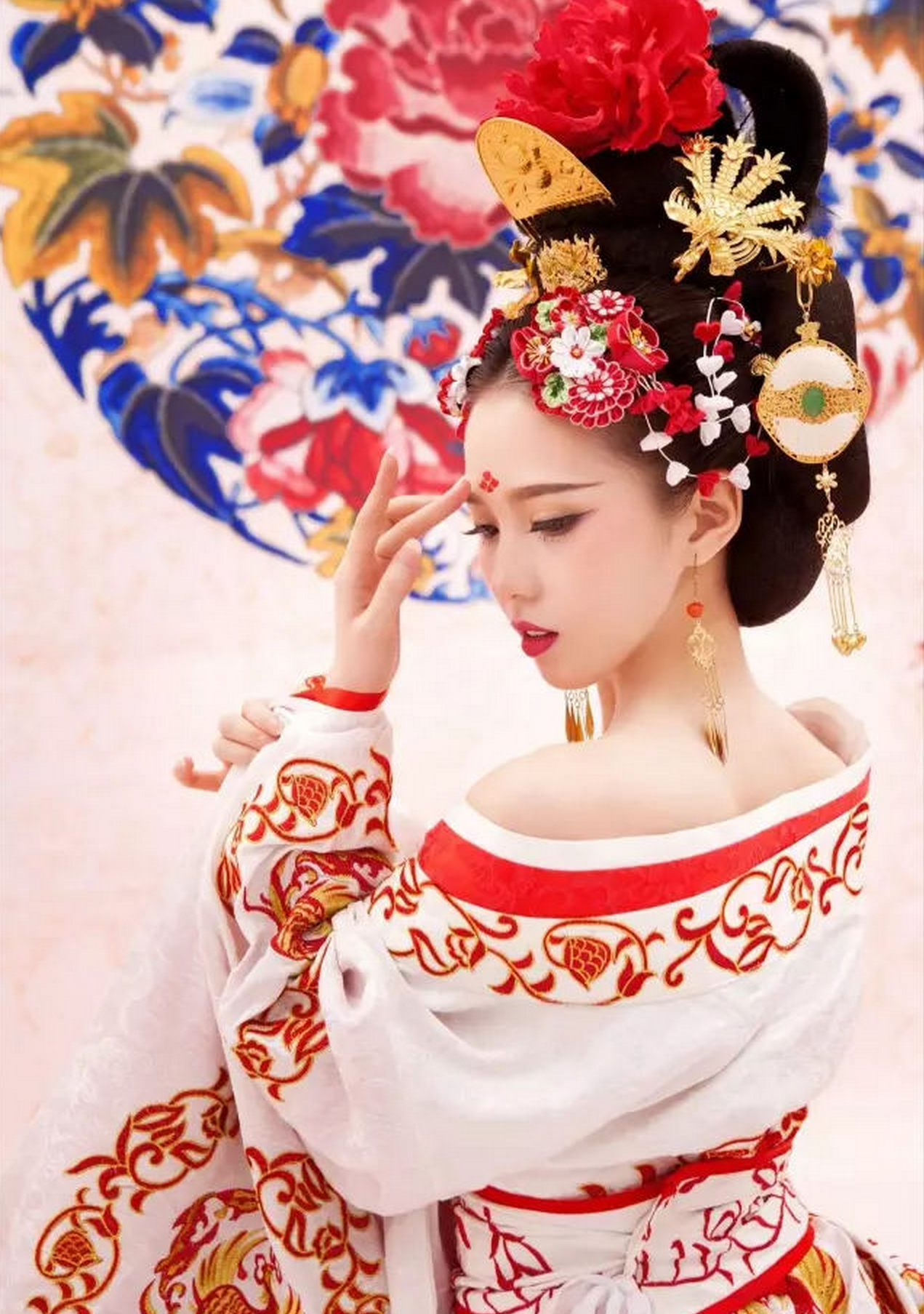 古装系美女,妖艳武姬.