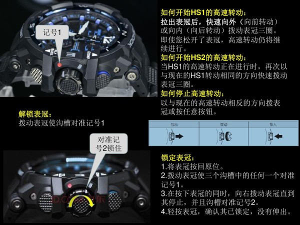 自动对时电波手表