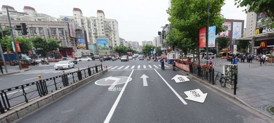 真光路梅川路路口不能掉头?