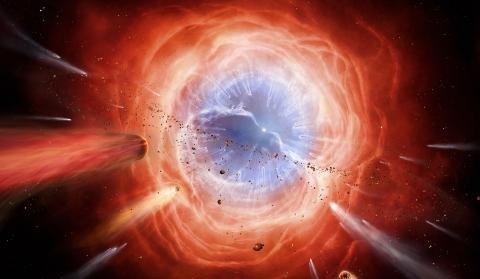 未来的仙女座大星系和银河系的碰撞猜想