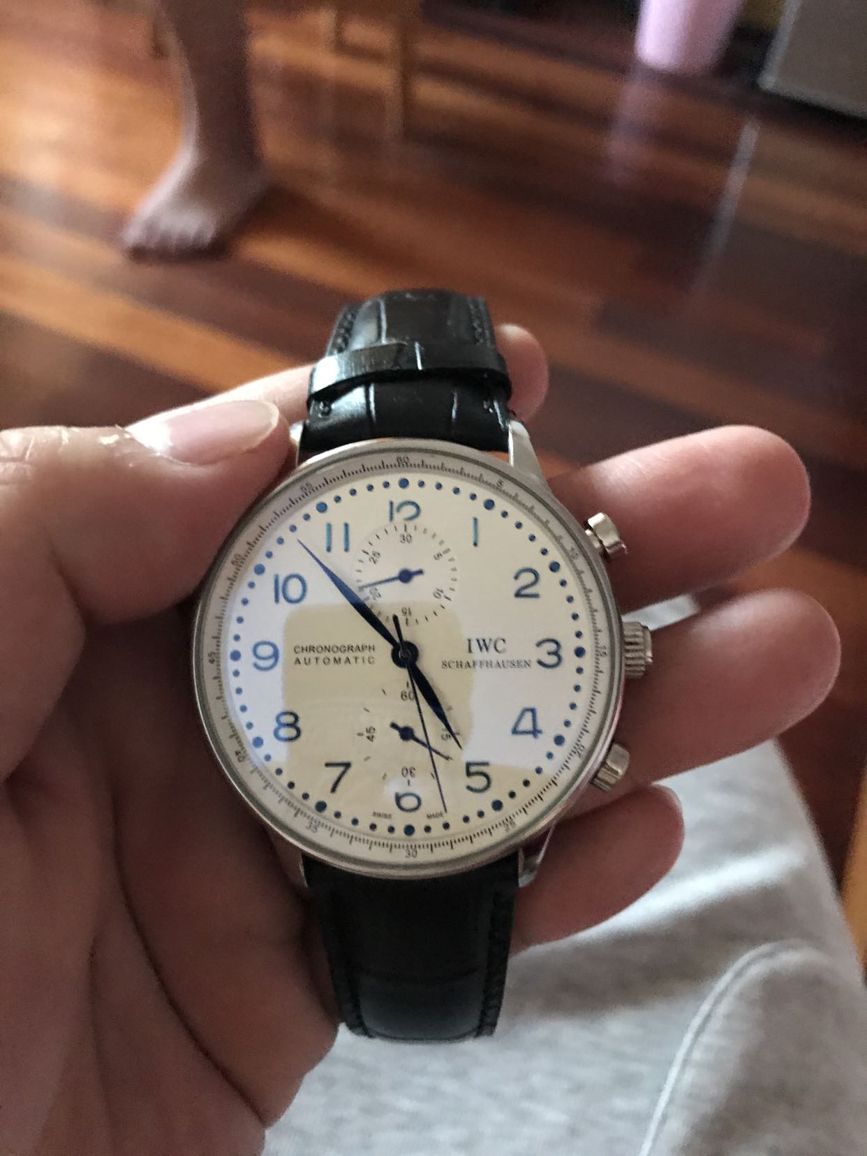 钟爱一生,lwc 葡计 蓝针配色入手