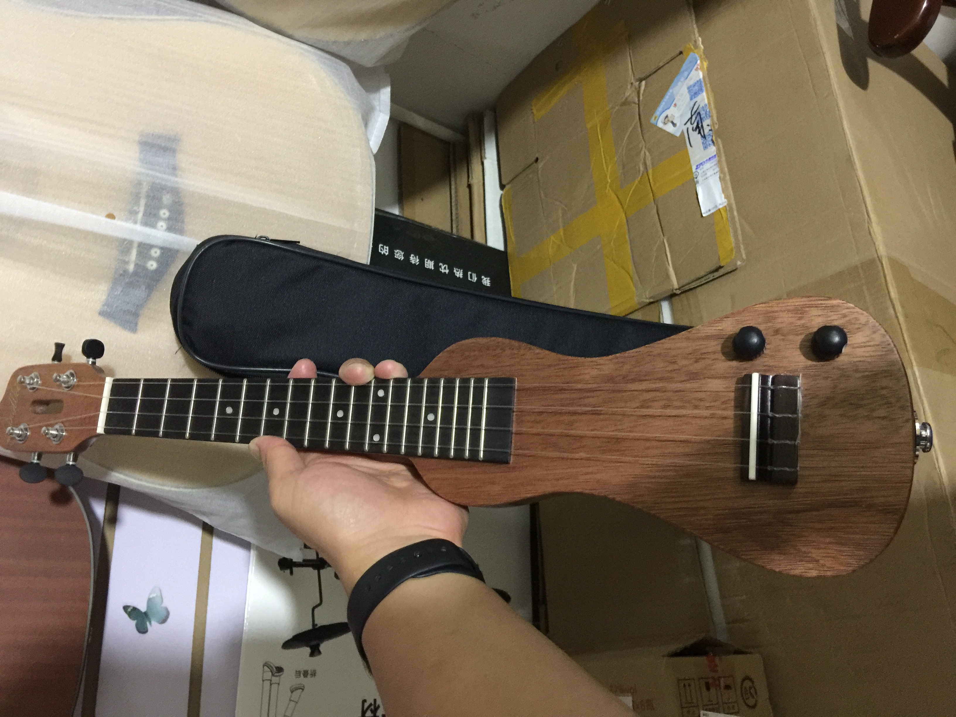 chord韩国电子夏威夷小吉他 电箱尤克里里ukulele