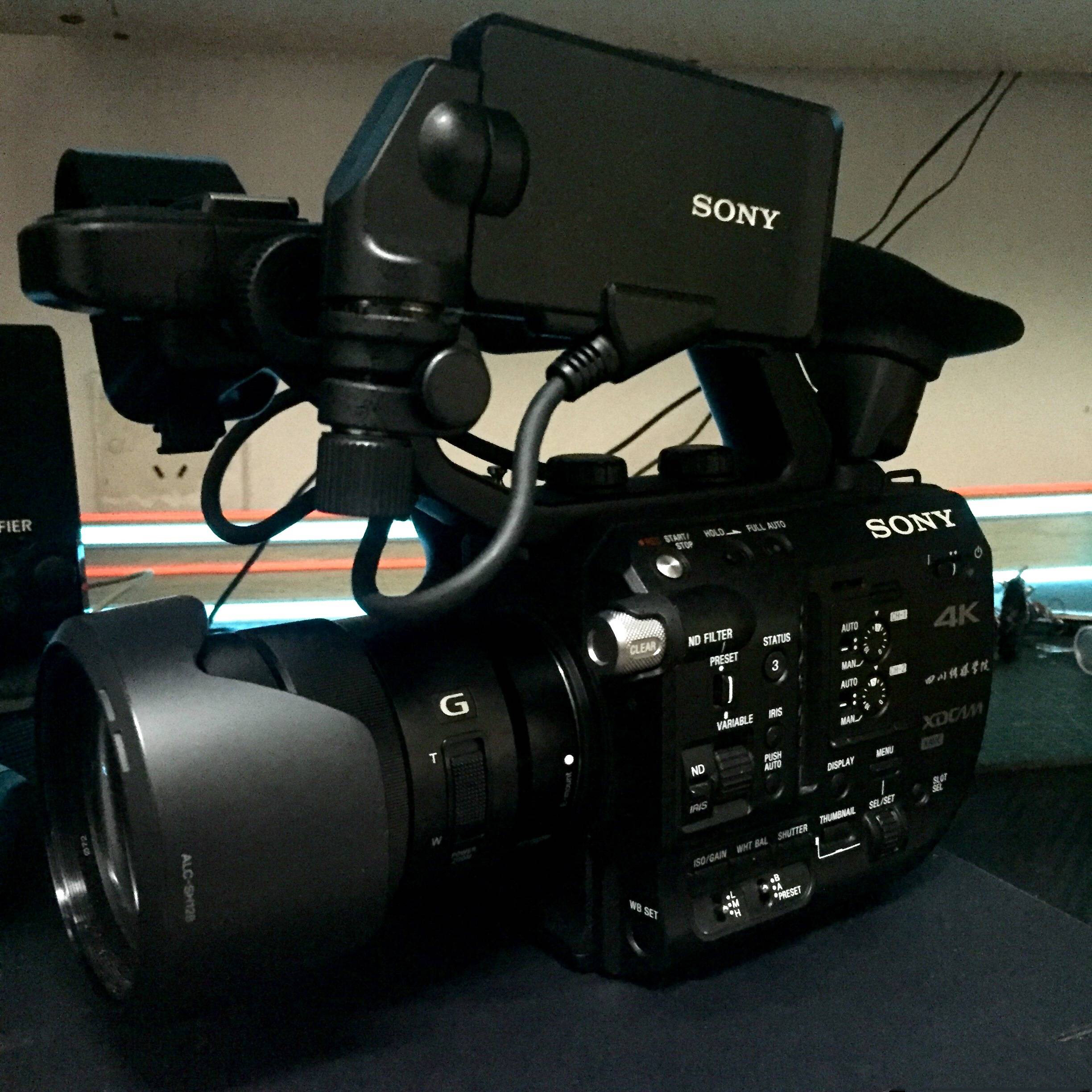 北京电影学院购买的一批索尼大法pxw-fs5,4k超高速电影机,国际上没有