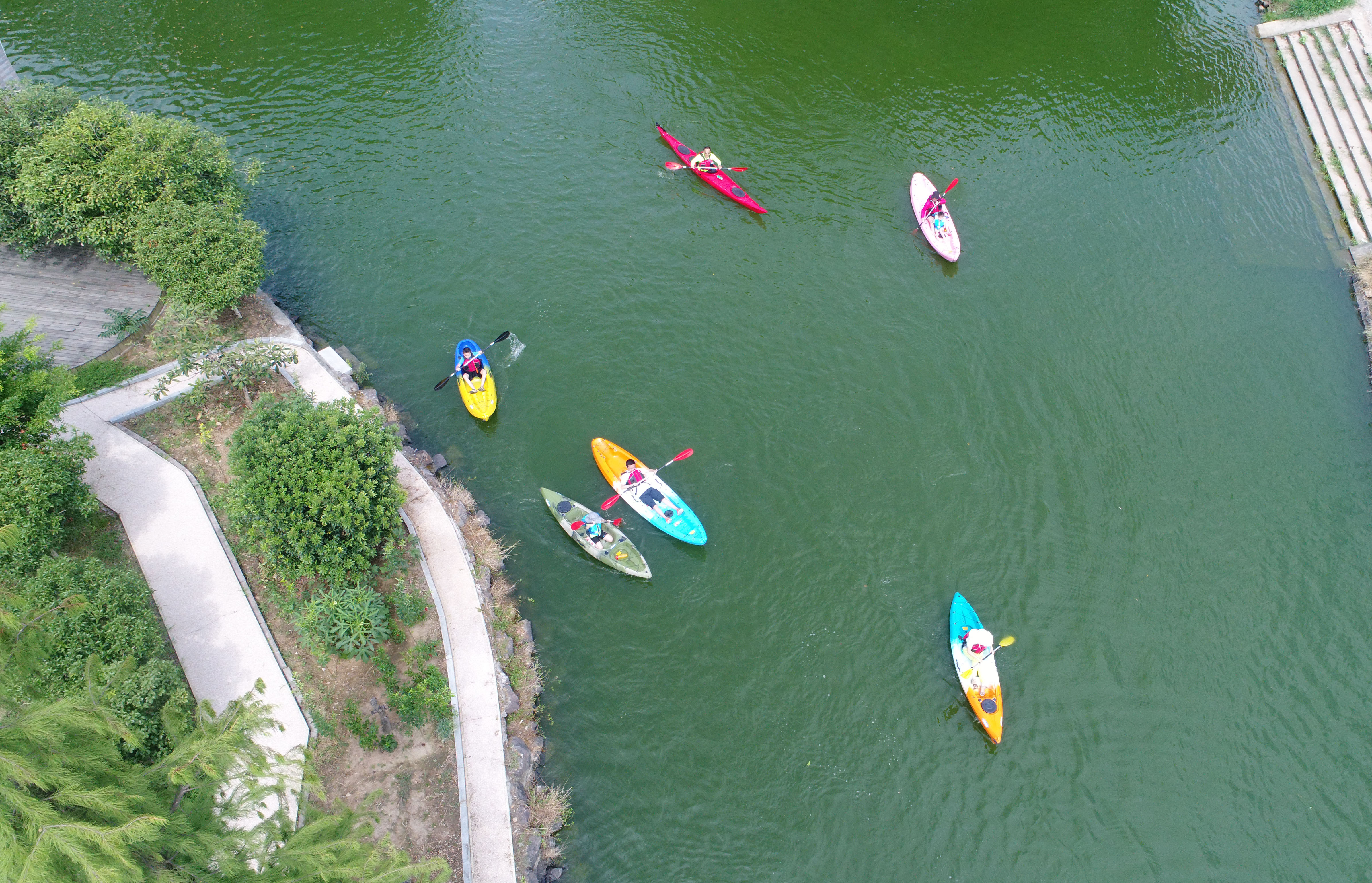元旦去杭州皮划艇两日游