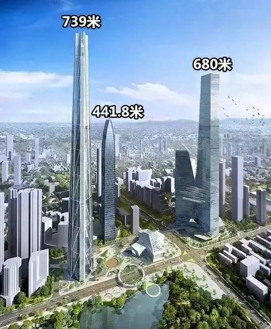 未来深圳不得了啊,高楼大厦将直接碾压上海.