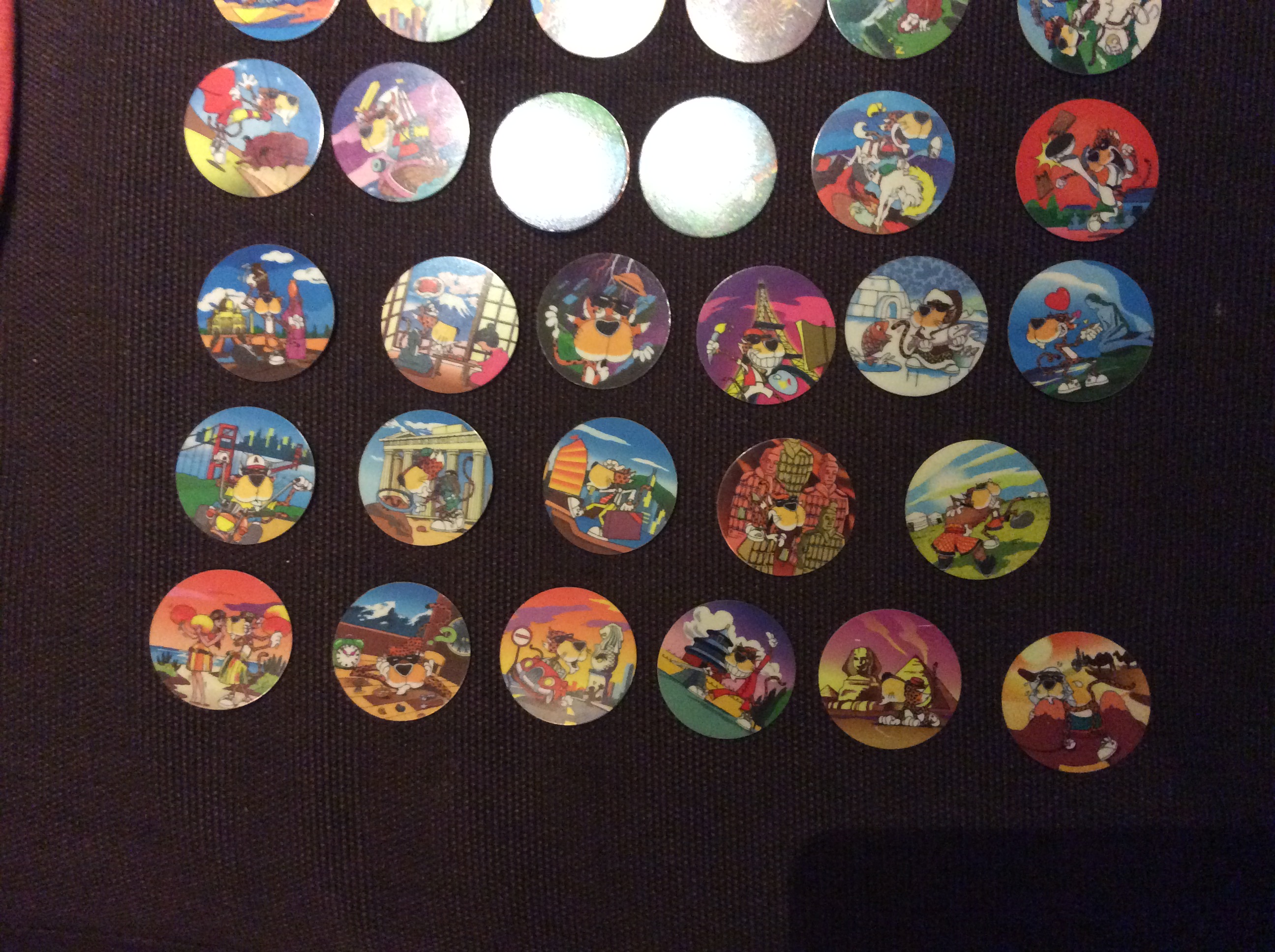 20多年前收集的奇多圈