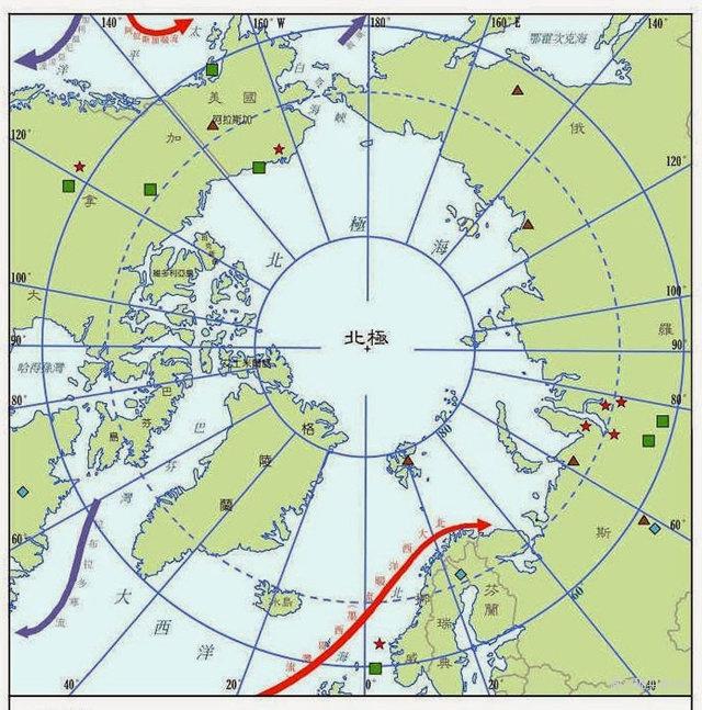中国地缘上近北极?