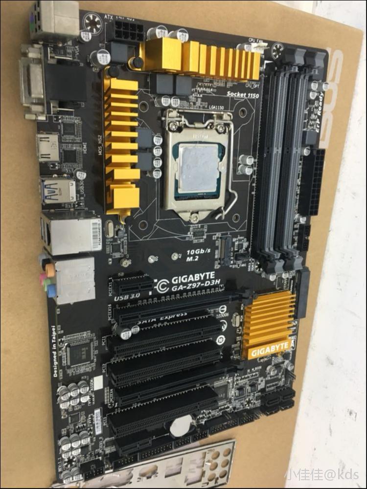 小佳佳出:技嘉z97主板一块