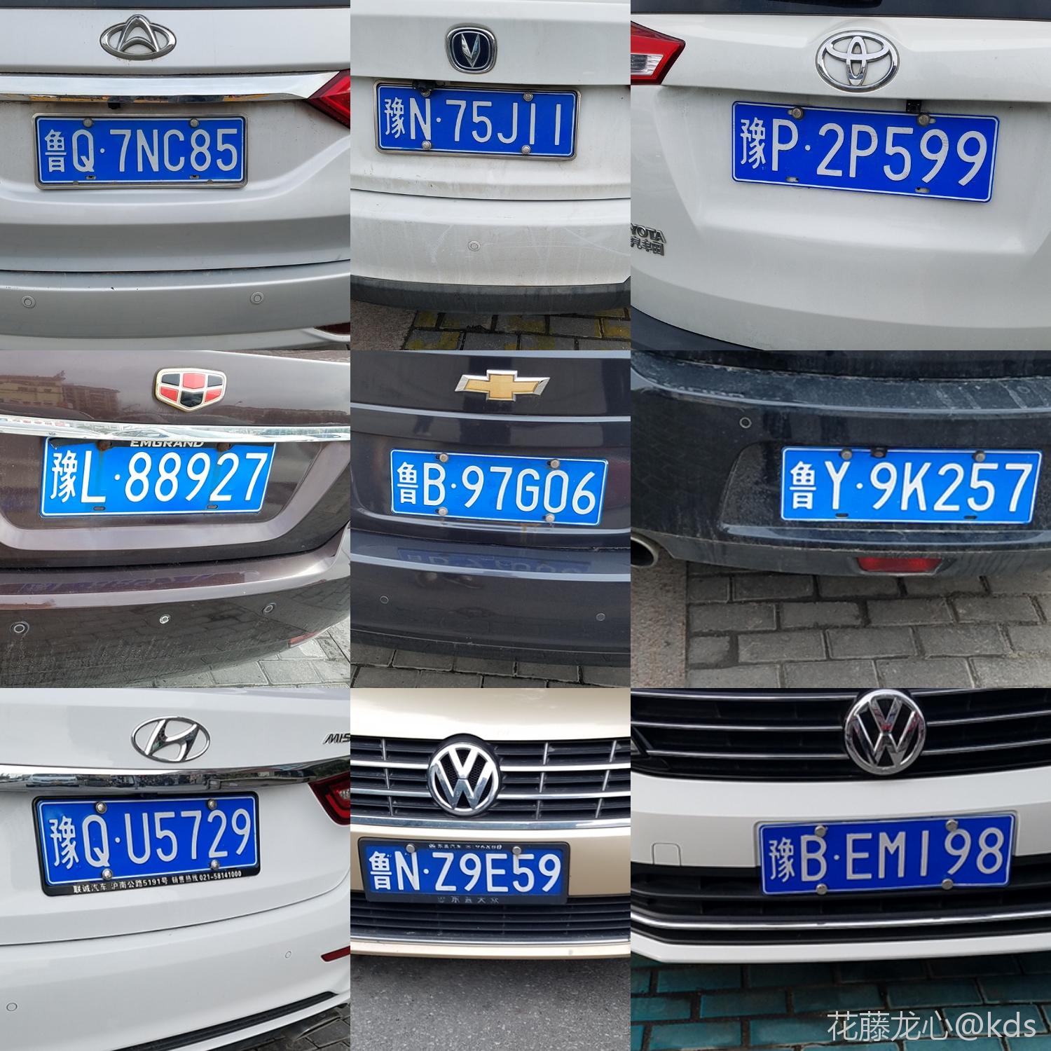 上海近郊就一条马路上车牌集合-宽带山kds-宽带山社区-城市消费门户