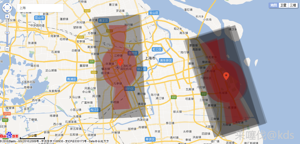 上海禁飞区图示图片