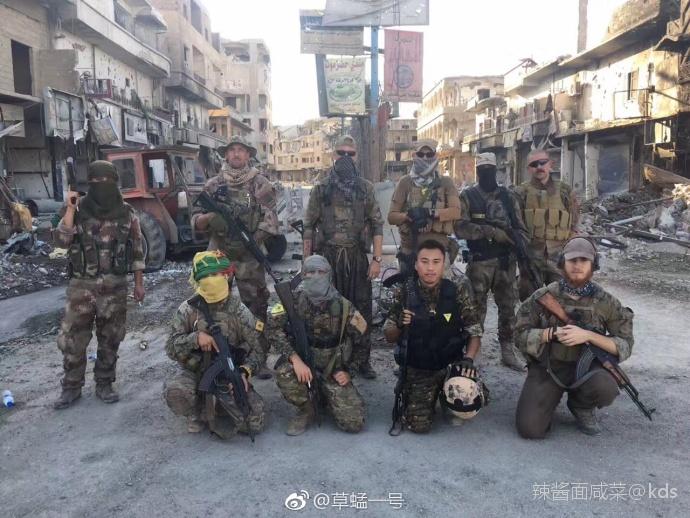不过参加的是ypg国际纵队,应该属于库尔德武装,打击is的武装力量.