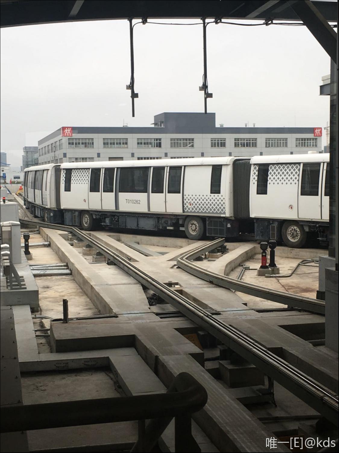 浦江线 电动轮式列车